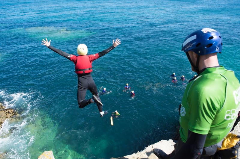 Adventure Gully Coasteering by Towan Beach, Newquay, photo 4