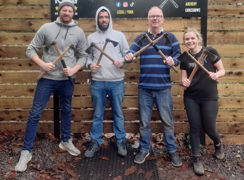 Axe Throwing Session in Harrogate, photo 3