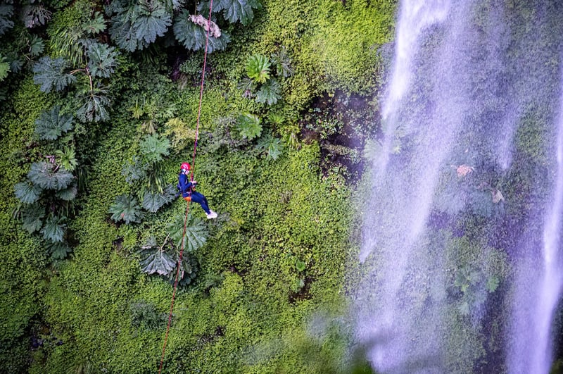 Rappelling Adventure in Salto el Claro, Chile, photo 3