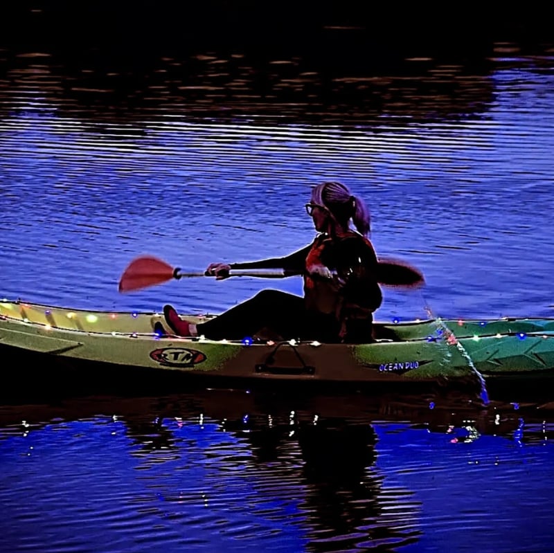 Light-Up Paddleboard and Kayak Session at Witton Castle, photo 3