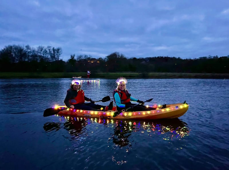 Light-Up Paddleboard and Kayak Session at Witton Castle gallery 6