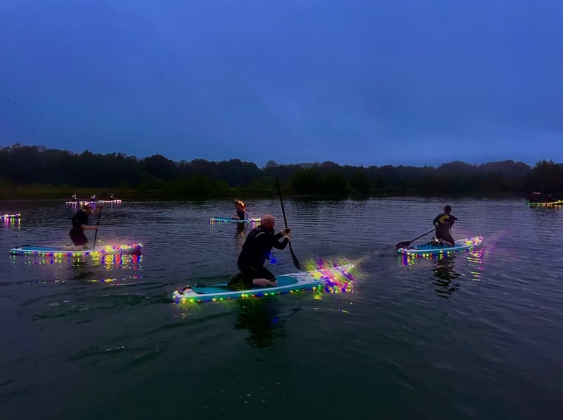 Light-Up Paddleboard and Kayak Session at Witton Castle gallery 7