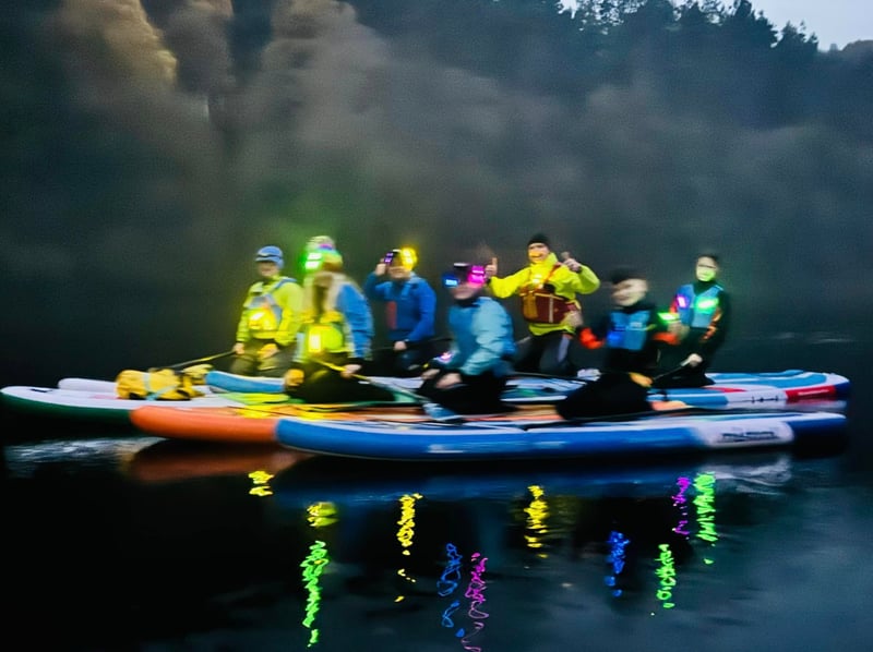 Moonlit Night Paddleboarding Session at Loch Faskally, photo 3
