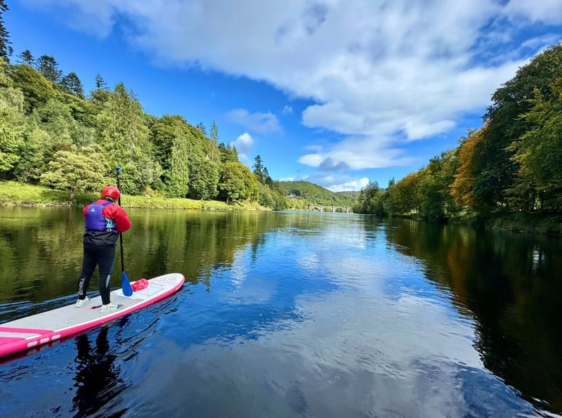 River Paddleboarding on the River Tay, Dunkeld, photo 4