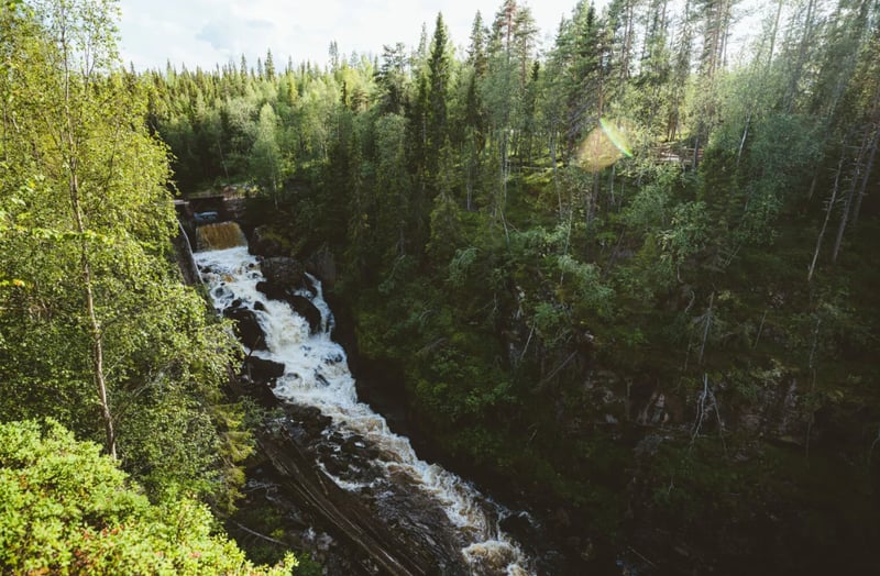 Auttiköngäs Waterfalls Hike Experience in Rovaniemi, photo 5
