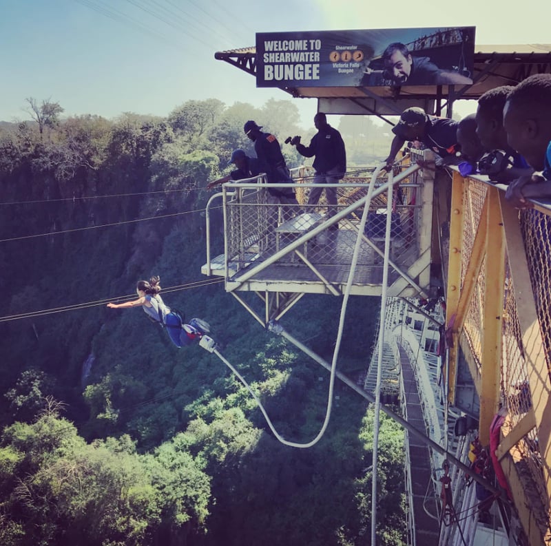 Bungee Jumping at Victoria Falls, photo 2