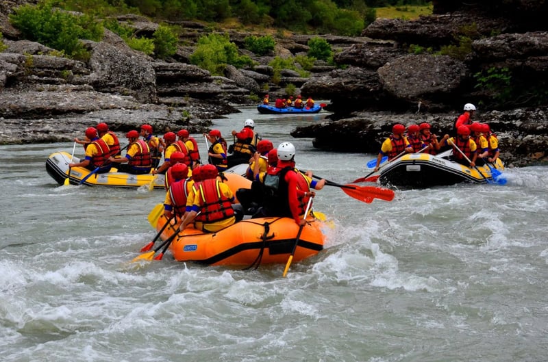 Rafting and Thermal Baths Adventure from Durrës Golem, photo 5