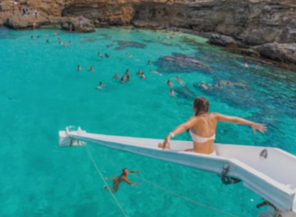 Full-Day Comino, Blue Lagoon & Caves Coastal Cruise from Buġibba, photo 2
