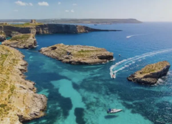 Comino Three-Bay Cabin Cruiser Trip: Crystal Lagoon, Blue Lagoon & Santa Marija Bay, photo 3