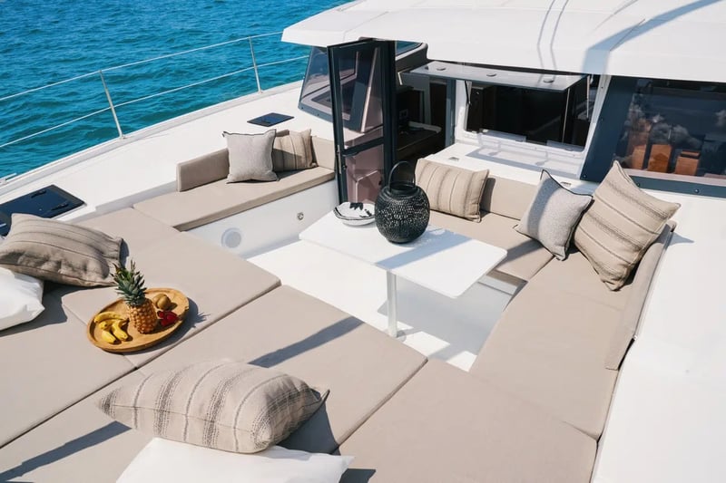 Private Catamaran Charter in Barcelona (Bali 4.2 – Manuela), photo 4