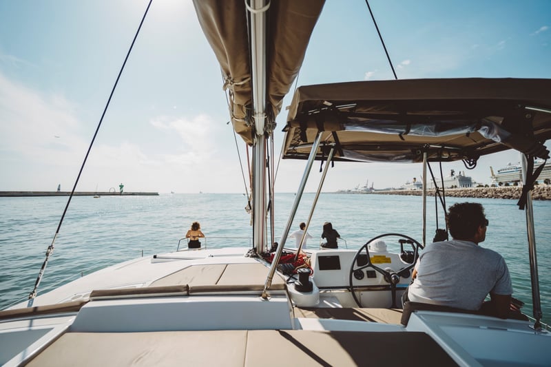 Private Catamaran Charter in Barcelona (Bali 4.1 – Serena), photo 2