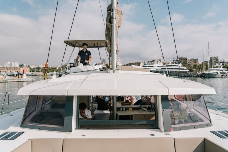 Private Catamaran Charter in Barcelona (Bali 4.1 – Serena), photo 5