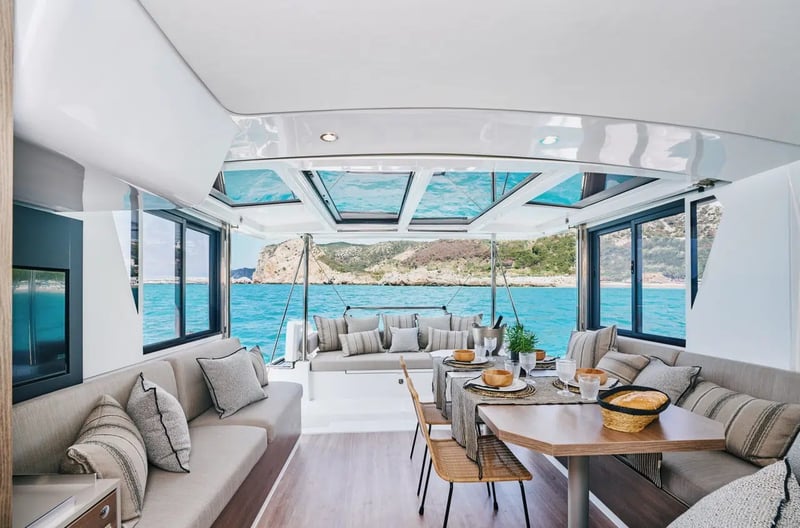 Private Catamaran Charter in Barcelona (Bali 4.2 – Manuela), photo 3