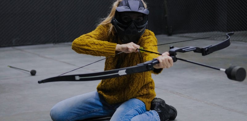 Archery Tag Session in Oxfordshire, photo 4