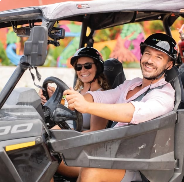 Deluxe Beach Pass with Guided Buggy Adventure in Cozumel, photo 3