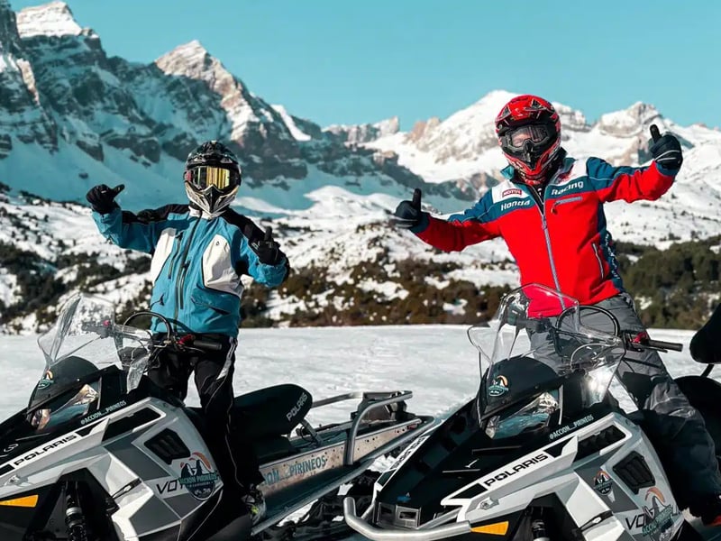 4-Hour Guided Snowmobile Circuit with High-Mountain Barbecue, photo 5