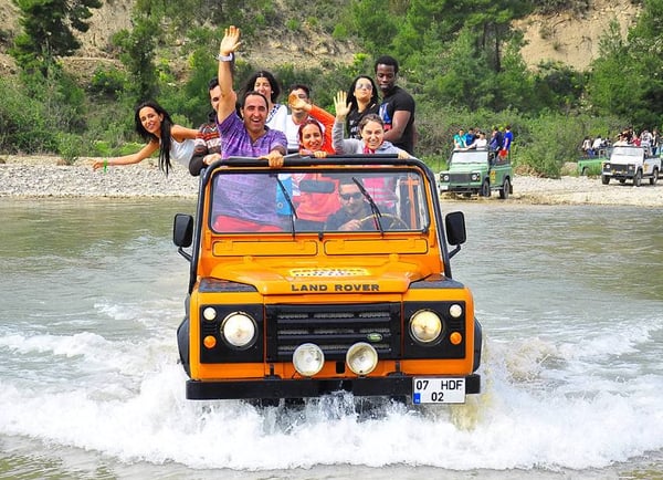 Köprülü Canyon Rafting, Jeep Safari & Zipline Combo Day Tour gallery 5