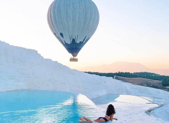 Pamukkale Hot Air Balloon Flight with Private Day Trip from Bodrum, photo 4