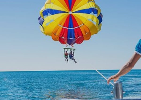 Parasailing Over the Red Sea in Sharm El Sheikh, photo 2