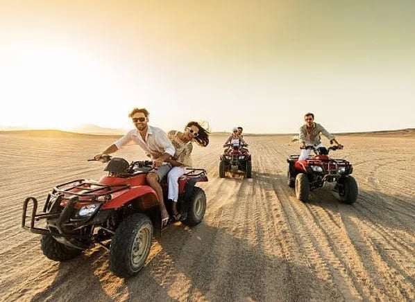 Private ATV Quad Bike Desert Safari with Bedouin Village Visit from Sharm El Sheikh, photo 2