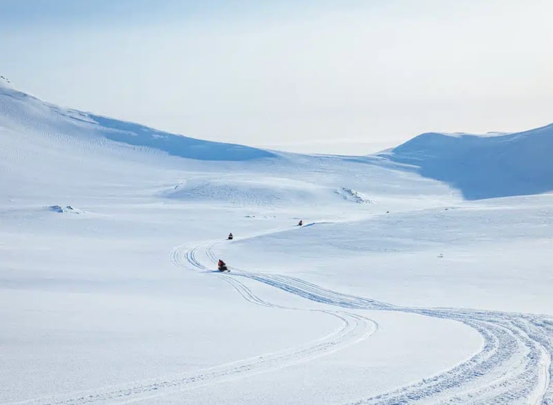 Snowmobiling on Eyjafjallajökull Glacier, photo 2