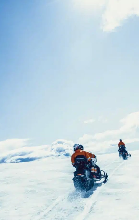 Snowmobiling on Eyjafjallajökull Glacier gallery 6
