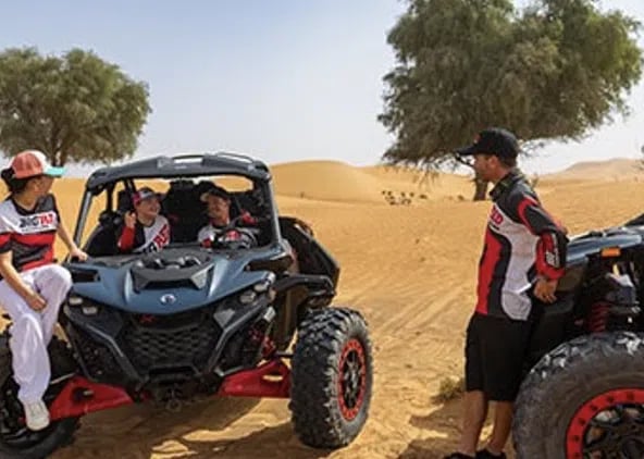 Early Morning Desert Buggy Experience with Sandboarding & Camel Interaction, photo 5