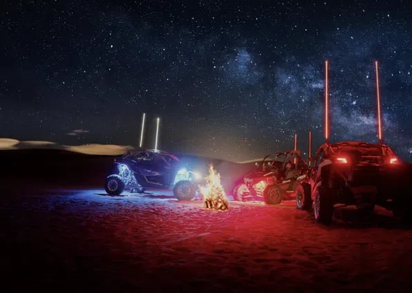 Evening Desert Buggy Experience with Sandboarding & Camp Fire Stop, photo 5