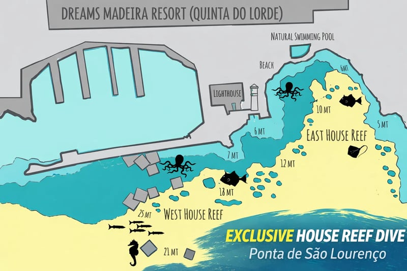 Shore Dive at Ponta de São Lourenço (House Reef), photo 2