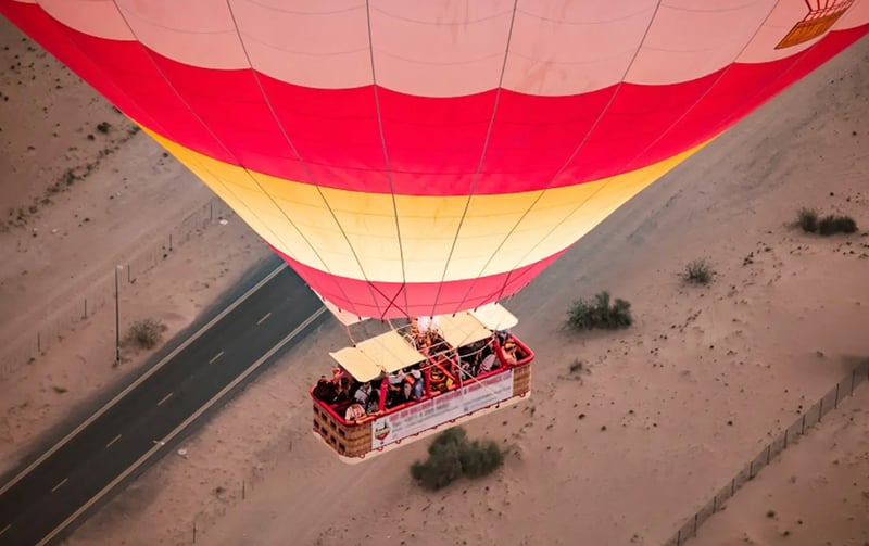 Dubai Hot Air Balloon Ride with HD Flight Video, photo 4