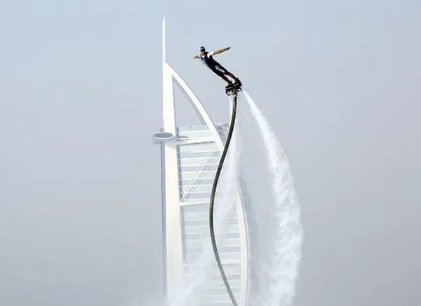 Jet Blade Flyboard Experience in Dubai, photo 3