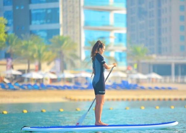 Stand Up Paddleboarding Session at Palm Jumeirah, photo 3