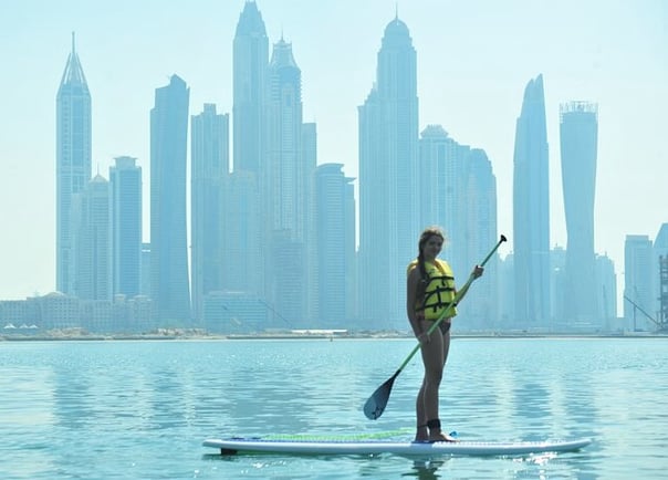 Stand Up Paddleboarding Session at Palm Jumeirah, photo 5