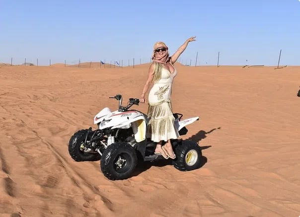 Dubai Red Dunes Desert Safari with Quad Bike, Sandboarding & BBQ Dinner, photo 4