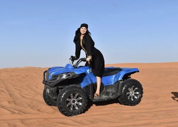 Dubai Red Dunes Desert Safari with Quad Bike, Sandboarding & BBQ Dinner, photo 5