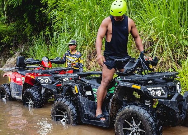 Phang Nga 7km Rafting & ATV Adventure with Monkey Cave and Waterfall, photo 2