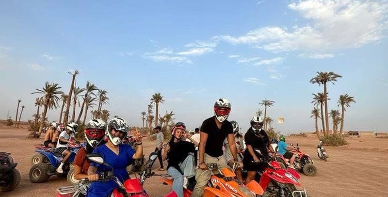 Marrakech Hot Air Balloon Flight and Quad Tour to the Palm Grove, photo 2