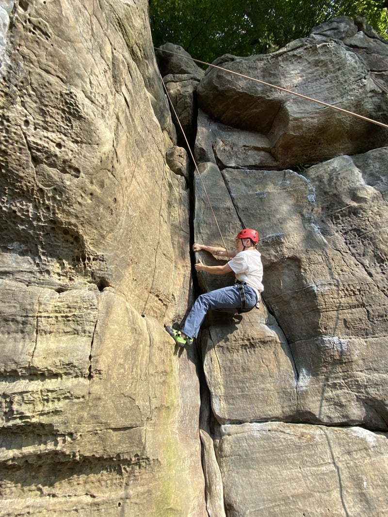 Introduction to Rock Climbing at Harrison’s Rocks, photo 5