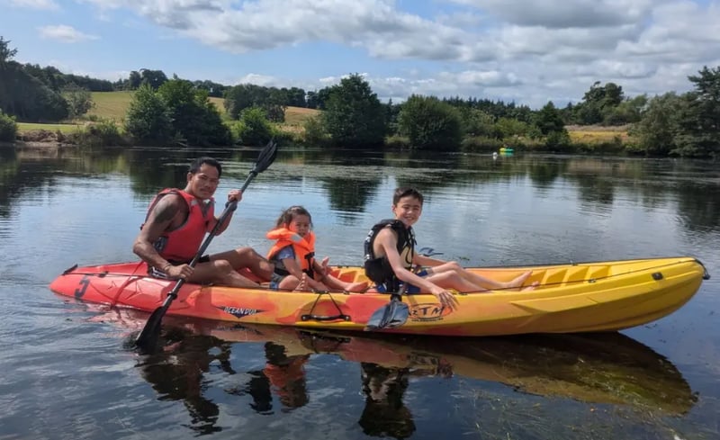 Double Kayak Hire at Witton Castle, County Durham, photo 3