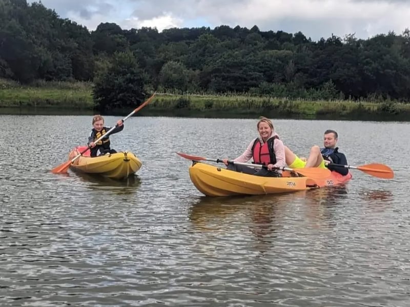 Double Kayak Hire at Witton Castle, County Durham, photo 4