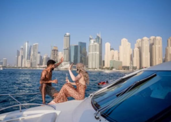 Dubai Marina Sunset & Night Yacht Cruise with Drinks, photo 4