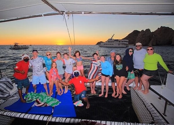 Los Cabos Private Sunset Catamaran Cruise with Open Bar, photo 2