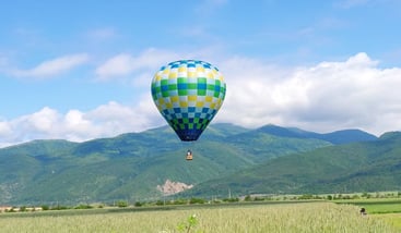 Hot Air Balloon Bungee Jump over Belogradchik Rocks, photo 3