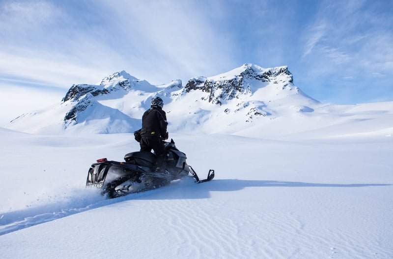 Glacier Rush Fast-Paced Snowmobile Adventure, photo 3
