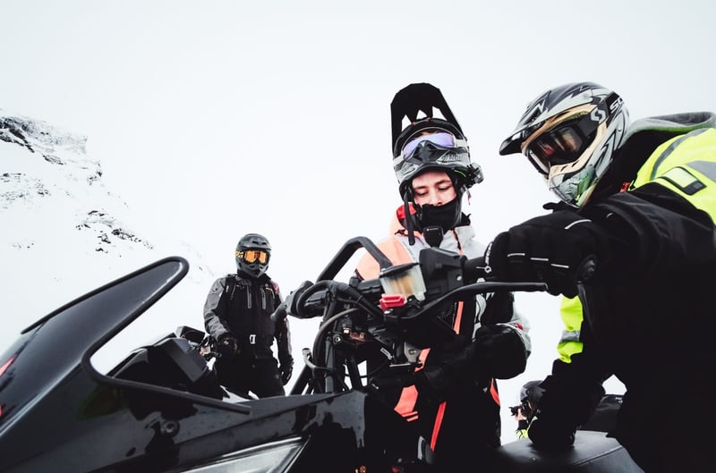 Glacier Rush Fast-Paced Snowmobile Adventure, photo 2