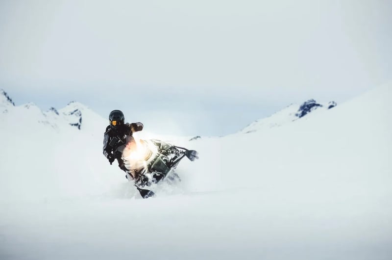 Glacier Rush Fast-Paced Snowmobile Adventure gallery 4