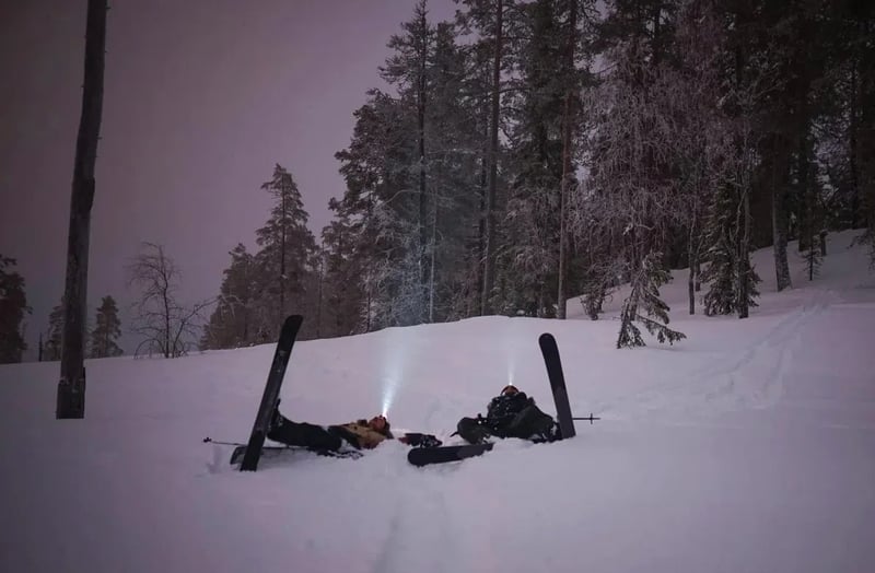 Ski Trekking under the Northern Lights in Rovaniemi gallery 3
