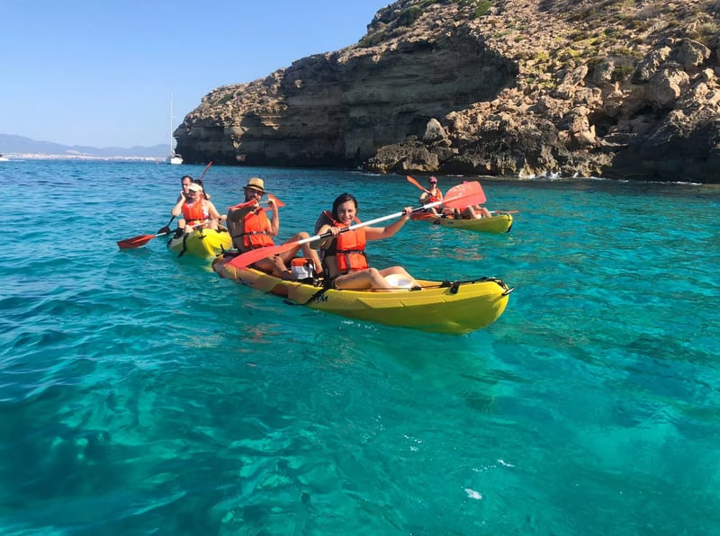 Single and Double Kayak Rental from Can Pastilla, photo 2