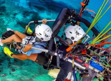 Tandem Paratrike Flight Experience in Crete, photo 2