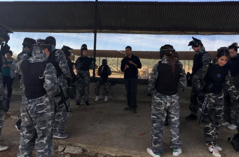 Paintball Session in Cuevas Bajas gallery 5